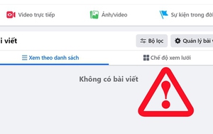 Facebook lại gặp lỗi lạ: Xoá sạch bài đăng của người dùng