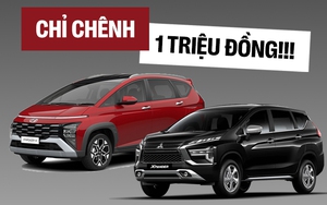 Chênh đúng 1 triệu chọn Hyundai Stargazer X hay Mitsubishi Xpander, bảng so sánh này cho thấy mẫu xe Hàn đang vượt trội về công nghệ