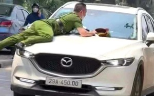 Lời khai của tài xế 19 tuổi hất cảnh sát lên nắp capo ở Hà Nội
