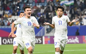 "Vùi dập" U23 Kuwait, U23 Uzbekistan gửi vé sớm cho U23 Việt Nam