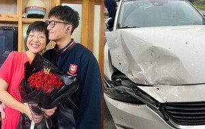 MC Thảo Vân xúc động với tin nhắn của con trai sau vụ tai nạn giao thông