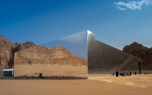 Nhà hát chứa 500 người tàng hình giữa sa mạc, thách thức đôi mắt tinh tường nhất