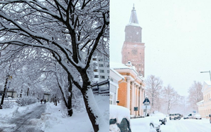 Tuyết rơi trắng trời đầu hè, người Việt gọi tên 'Rét nàng Bân của Phần Lan'