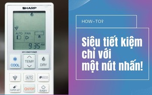 Cách sử dụng điều hoà tiết kiệm điện đến 50% chỉ với 1 nút nhấn