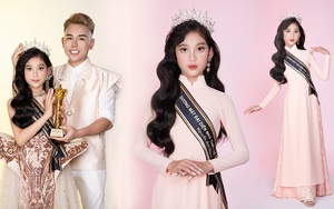 Mẫu nhí 10 tuổi trở thành gương mặt đại diện năm 2024 của NTK Nhật Thực