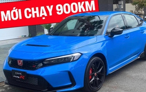 Lấy chiếc Honda Civic Type R này, bạn sẽ tiết kiệm 400 triệu so với mua ‘đập hộp’, người bán khẳng định xe mới lăn bánh 900km