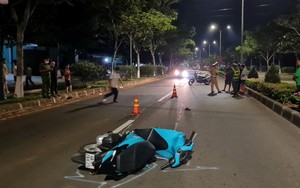 Thanh niên không chấp hành hiệu lệnh, tông CSGT bị thương