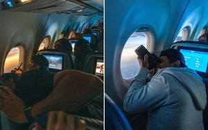 Chuyến bay lịch sử của Delta Airlines: Hàng trăm hành khách nín thở xem nhật thực trăm năm có một ở độ cao 9000 mét