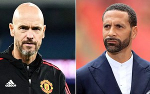 Rio Ferdinand chỉ trích kịch liệt lối chơi của Ten Hag