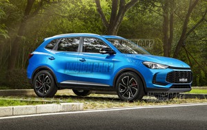 MG ZS mới lộ thiết kế: Đuôi xe như BMW X1, tổng thể lớn hơn, nội thất xịn hơn