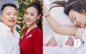 Phương Oanh lên tiếng nói 1 câu hậu khoe nhóc tỳ song sinh, ai dè bị netizen nhắc nhở điều này