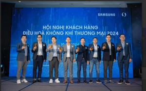 Hơn 600 đại lý tham dự Hội nghị khách hàng toàn quốc Điều hoà không khí thương mại 2024 của Samsung