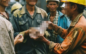 Chủ thầu xây dựng trả lương cho công nhân bằng thủ đoạn "tàn độc"