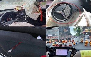 Những vị trí trong xe ô tô không nên trang trí