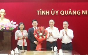 Ban Thường vụ bổ nhiệm Trưởng phòng giữ chức Phó Chánh Văn phòng Tỉnh ủy