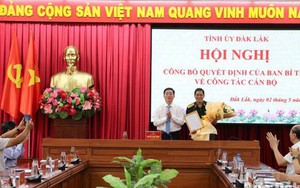 Ban Bí thư chuẩn y Đại tá Quân đội giữ chức vụ mới