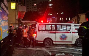 Hiện trường vụ cháy nhà trọ ở Trung Kính khiến 14 người tử vong