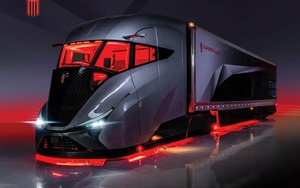 Ra mắt siêu xe tải SuperTruck 2: 12 tấn nhưng chỉ ăn 18L/100km, mạnh như xe thể thao, camera thay gương, nội thất như nhà di động
