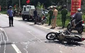 Một CSGT ở Khánh Hòa bị xe máy tông tử vong khi làm nhiệm vụ