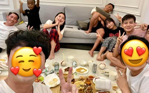 Ba Hoa hậu Thùy Tiên gặp Quang Linh Vlogs, ông chủ team châu Phi bị "khui" ảnh thoải mái như người nhà