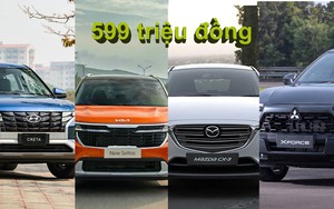Đồng giá 599 triệu đồng: Hyundai Creta, KIA Seltos, Mazda CX-3 hay Mitsubishi Xforce sẽ là lựa chọn của bạn?