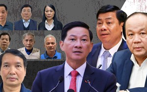Điểm mặt các quan chức 'ngã ngựa' từ đầu năm 2024 đến nay