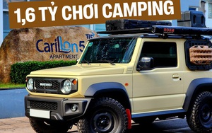Dân chơi camping TP. HCM tốn hơn 1,6 tỷ đồng cho Suzuki Jimny: Nhiều đồ 'cắm là ăn', sẽ thêm điện mặt trời dùng bếp, tủ lạnh