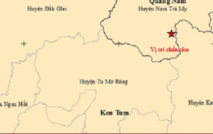Huyện miền núi ở Quảng Nam xảy ra động đất 2.5 độ richter
