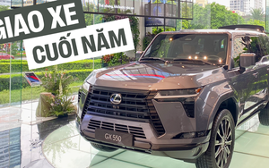 Ảnh thực tế Lexus GX 550 giá 6,25 tỷ đồng tại đại lý: Không bán, chỉ trưng bày, nhiều điểm mới khác hẳn đời cũ
