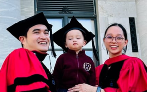 Mối lương duyên đặc biệt của vợ chồng 9X cùng lấy bằng tiến sĩ Đại học Harvard