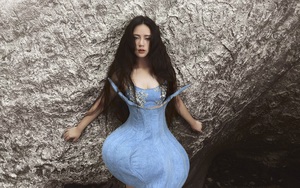 Hoa hậu Bella Vũ hoá nàng tiên rừng bí ẩn trong thiết kế độc bản của Huỳnh Thức