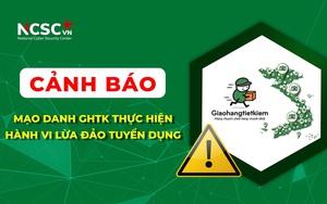 Cảnh báo mạo danh GHTK thực hiện hành vi lừa đảo