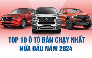 Mẫu xe nào được người Việt mua nhiều nhất nửa đầu năm 2024?