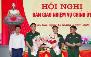 Đại tá Nguyễn Đức Cương và Đại tá Nguyễn Ngọc Ngân nhận nhiệm vụ mới