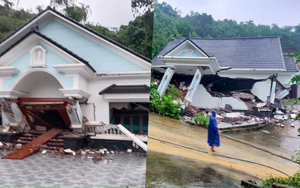 Nguyên nhân vụ sập biệt thự tiền tỉ ở Hà Nội sau một trận mưa lớn