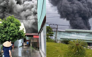 Cháy nhà xưởng công ty sản xuất bật lửa gas, 12 người nhập viện