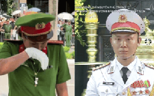 Những người chiến sĩ, tiêu binh nén nước mắt trực trào để hoàn thành nhiệm vụ tại Lễ Quốc tang Tổng Bí thư Nguyễn Phú Trọng