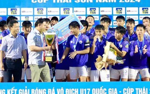 Hạ gục HAGL, U17 Hà Nội FC lần đầu vô địch giải quốc gia