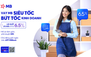 MB tung gói vay kinh doanh ưu đãi, lãi suất từ 6,5%/năm