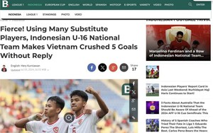 Đội nhà thắng 5-0, báo Indonesia kiêu ngạo, khoét sâu vào nỗi đau của tuyển Việt Nam