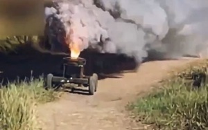 Sốc trước màn khói đen kịt do vũ khí Nga tạo ra trên chiến trường Ukraine
