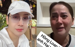 Hồng Loan lên livestream khóc nức nở, NSƯT Vũ Luân lại có động thái lạnh lùng