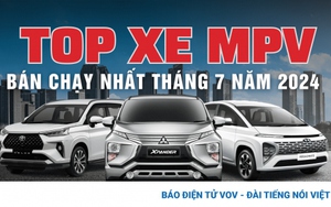 Doanh số MPV tháng 7/2024: Mitsubishi Xpander vẫn bỏ xa các đối thủ