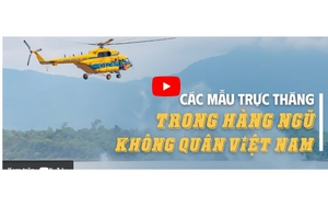 Những mẫu trực thăng cứu hộ nào được 'biên chế' trong Không quân Việt Nam?