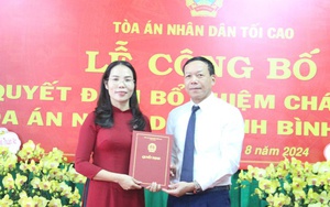 Bà Nguyễn Thị Tuyết Thanh giữ chức Chánh án TAND tỉnh Bình Dương