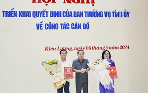 Bổ nhiệm Giám đốc Sở, chỉ định Bí thư Huyện ủy