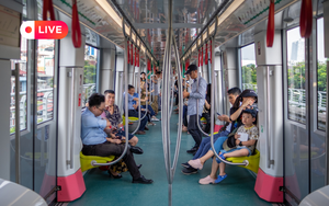 Ngay lúc này: Metro Nhổn - ga Hà Nội bắt đầu đón những vị khách đầu tiên, nhiều trải nghiệm vô cùng thú vị!