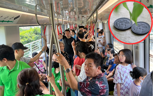 Hình ảnh khó tin ở tuyến metro đắt thứ nhì Việt Nam: Khách chật kín và thích thú vì một điều chưa từng có