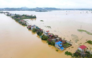 Lũ sông Cầu cao nhất trong gần 40 năm, 9.000 người dân Bắc Giang bị cô lập