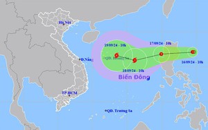 Áp thấp nhiệt đới sắp vào Biển Đông, khả năng mạnh lên thành bão số 4